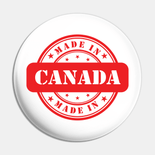 Made in Canada Pin