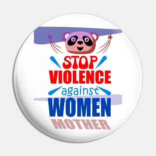 stop violence against women Pin