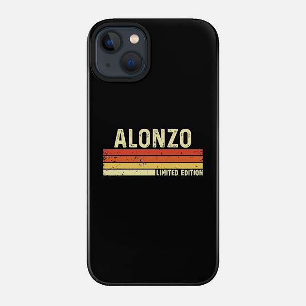 Alonzo First Name Vintage Retro Personalized Gift - Alonzo - Phone Case