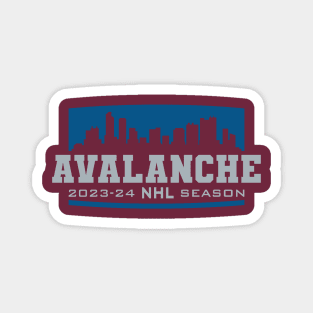 Avalanche Hockey 2023-24 Magnet