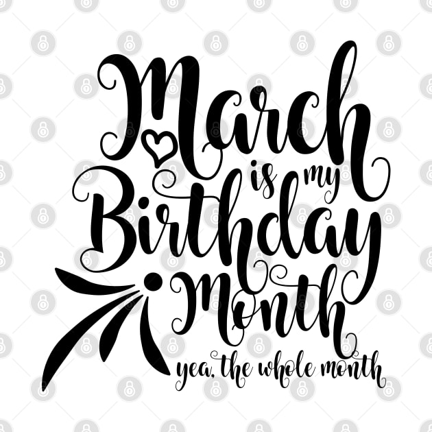 March Birthday by Kuys Ed