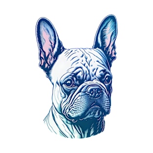 French Bulldog Cute Sad Face T-Shirt