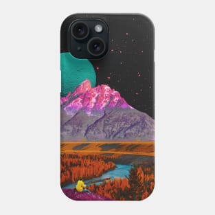 Convince Me That I'm Dreaming - Space Aesthetic, Retro Futurism, Sci-Fi Phone Case