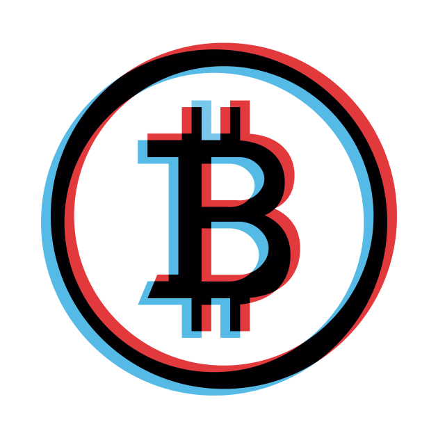 Bitcoin BTC Cool Logo Trader Cryptocurrency Lover Mining by andreperez87