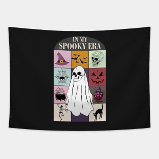 In My Spooky Era Spooky Season Funny Ghost Retro Halloween Tapestry