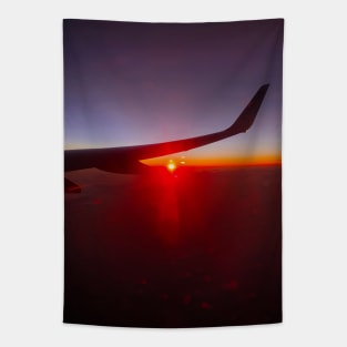Aerial View of Sunset Tapestry