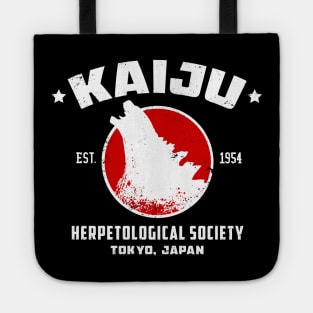 Kaiju Herpetological Society (Black Print) Tote