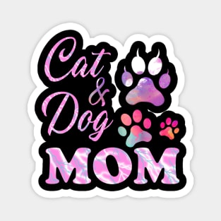 Pet Cat Dog Mom Magnet