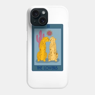 The Lovers - Teal Phone Case