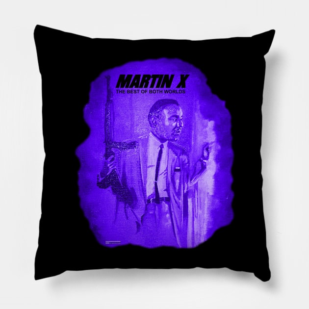 Martin Luther King X Pillow by iCONSGRAPHICS