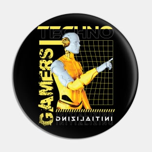 Techno Gamers Pin