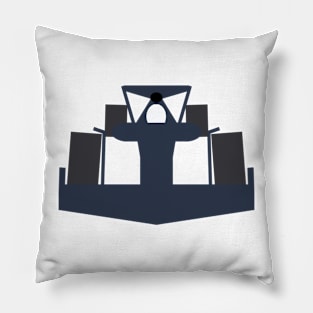 Formula racer 22 Pillow