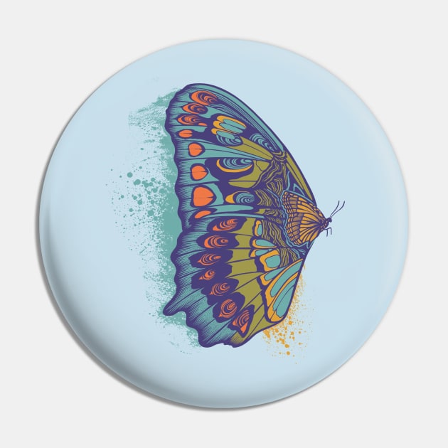 Butterfly Pin by rcaldwell