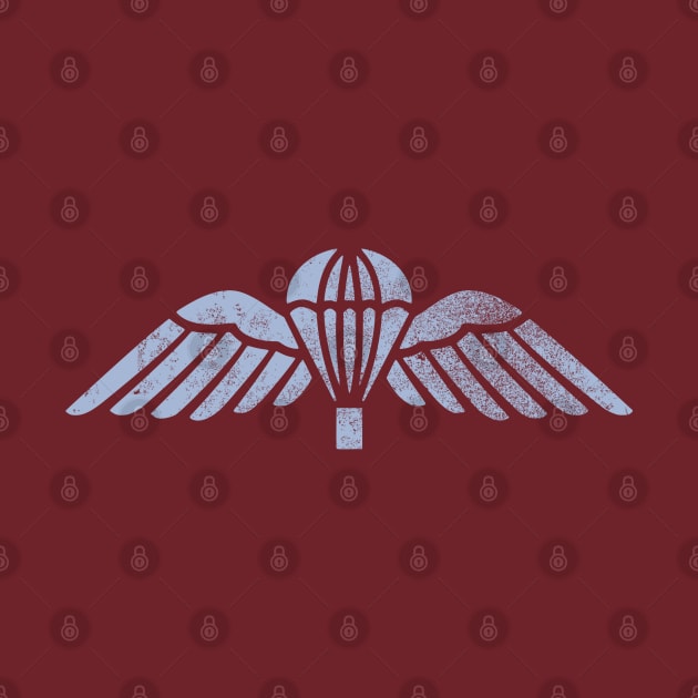 British Paratrooper Wings (distressed) by TCP