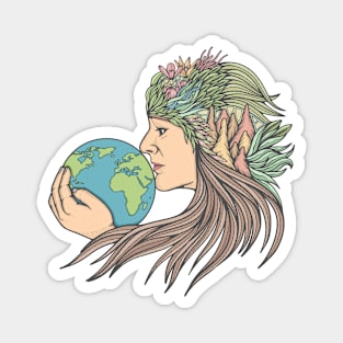 Mother Earth Magnet