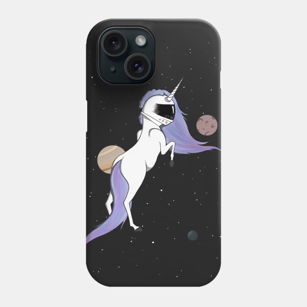 astro-unicorn Phone Case by vovs