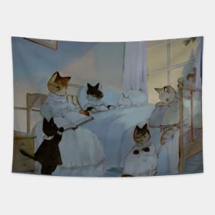 Family cats Tapestry