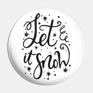 Let it snow - Christmas time Pin