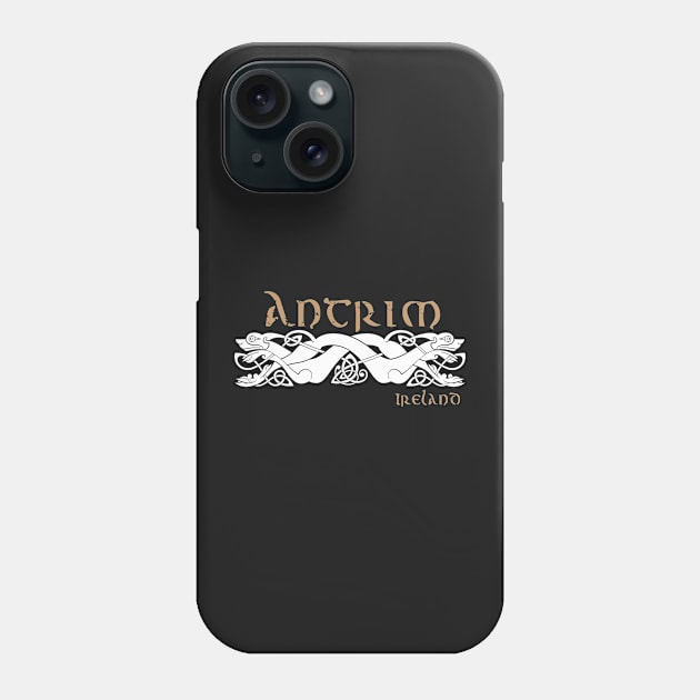 Antrim, Celtic Design, Ireland Phone Case by TrueCelt