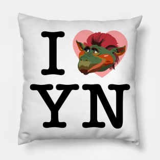 I Love Yew Nork Pillow