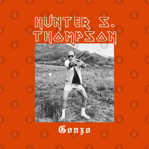 Hunter S. Thompson is Pretty Metal by lilmousepunk
