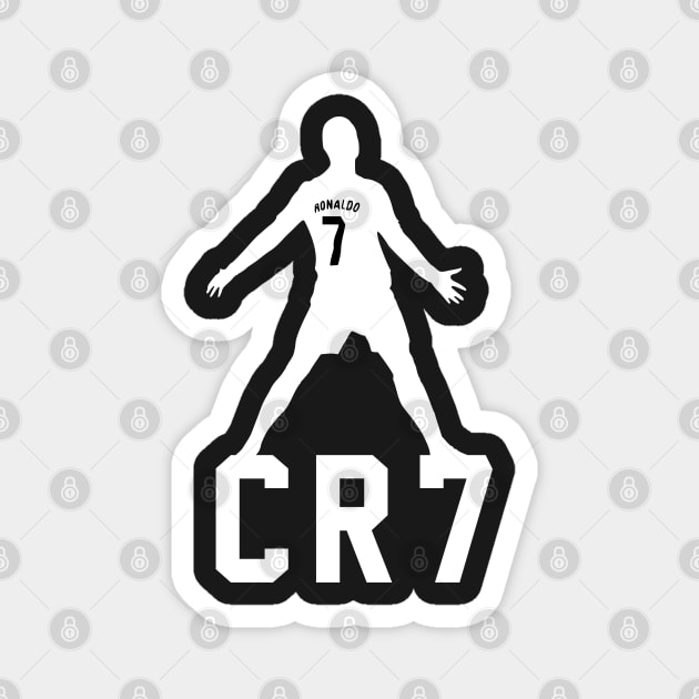 Cristiano Ronaldo Siuuu Celebration Magnet by Zakzouk-store