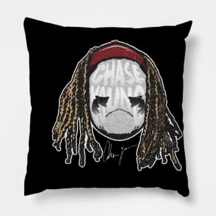 Chase Young Washington Player Silhouette Pillow