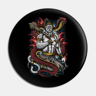 Hanuman with Garaga Pin