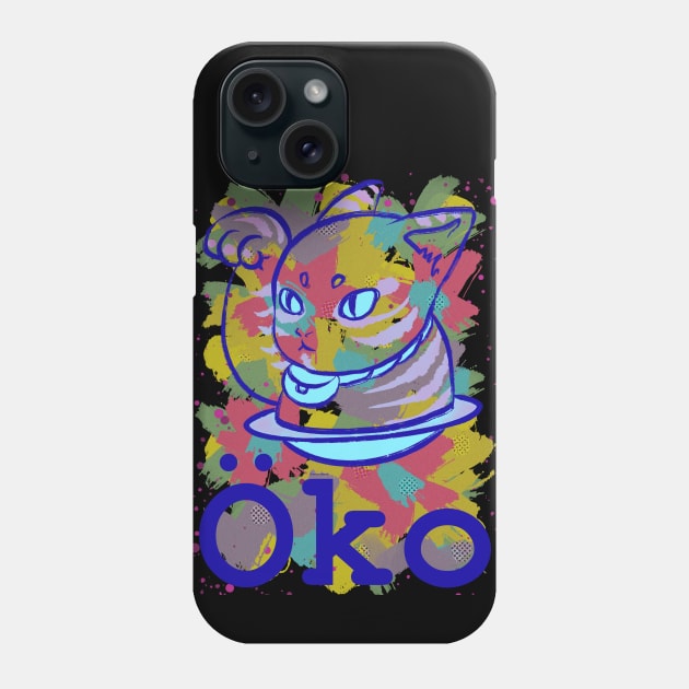 Eco Space Cat Phone Case by miacomart