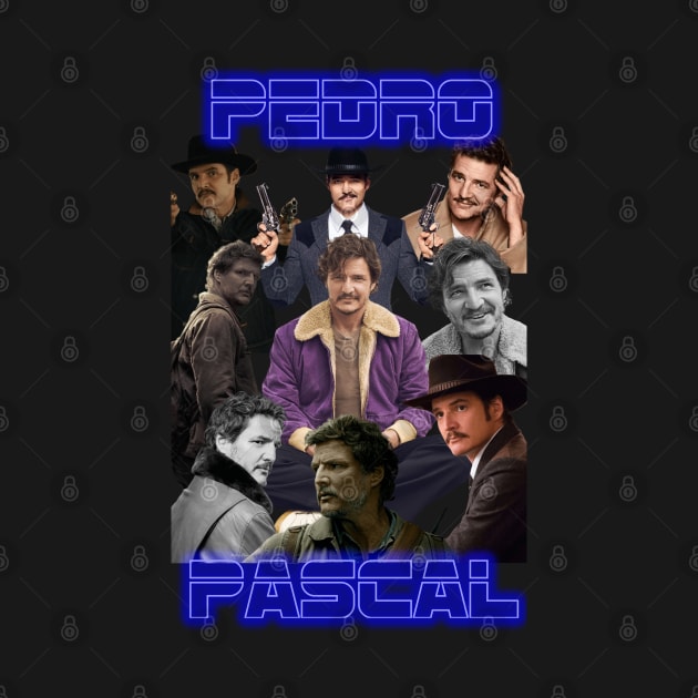 Pedro Pascal t-shirt by chicledechoclo