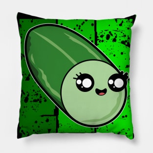 Retro Zucchini Pillow