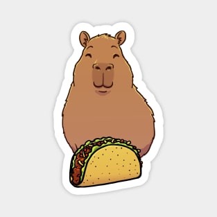 Capybara Taco Magnet