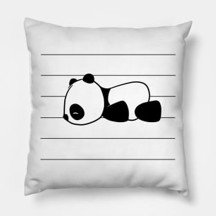 Cute Sleepy Little Kawaii Baby Panda Bear Pillow