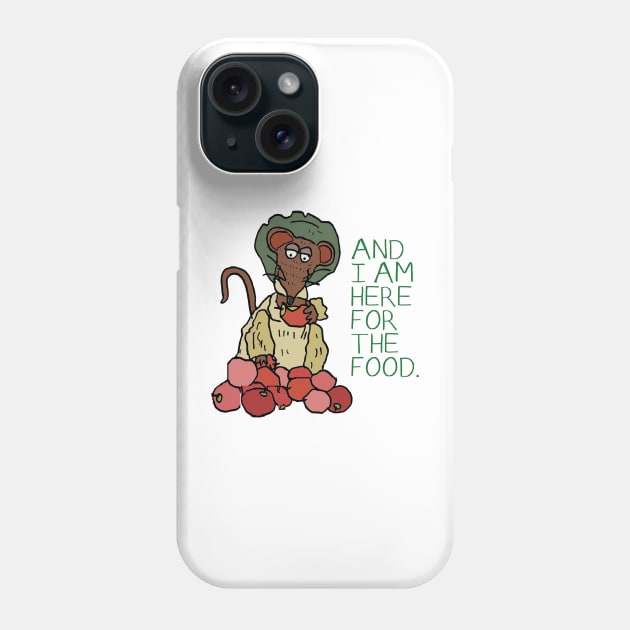 Muppet Christmas Carol - Rizzo (Gonzo also available) Phone Case by JennyGreneIllustration