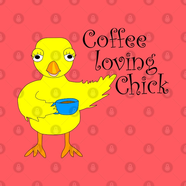 Coffee Chick Text by Barthol Graphics