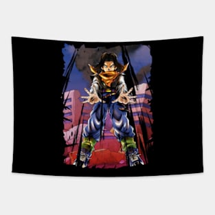 ANDROID 17 MERCH VTG Tapestry