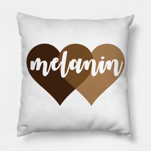 Melanin Heart Tee Pillow