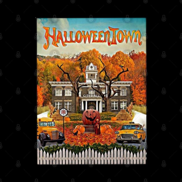 halloweentown art by alea crew