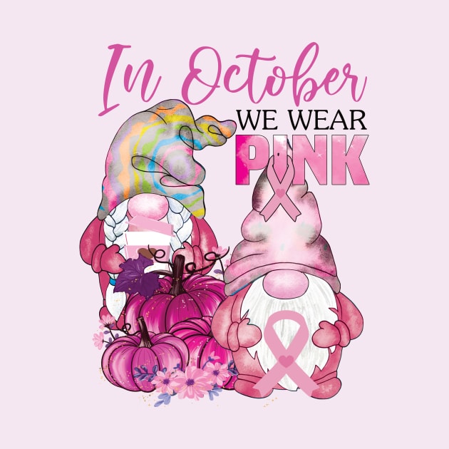 In October We Wear Pink..Breast Cancer Awareness gift idea by DODG99