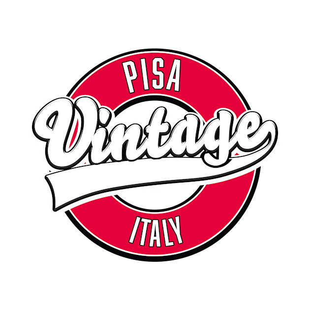 Pisa italy vintage logo by nickemporium1