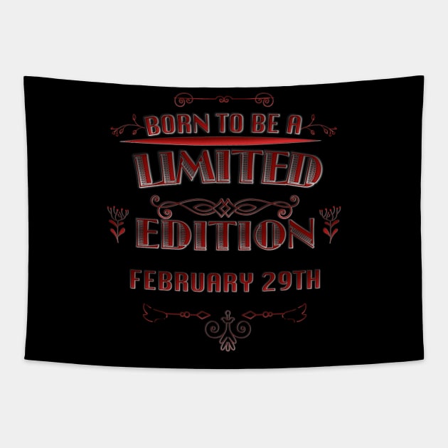 A Limited Edition Is Born Tapestry by Tpixx