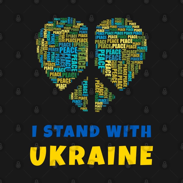 I Stand With Ukraine by InfiniTee Design