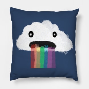 mad clouds Pillow