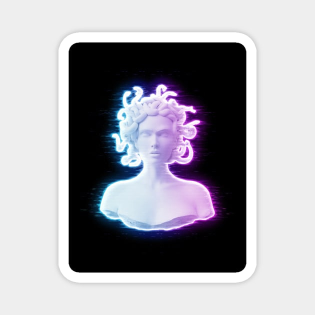 Medusa hologram Magnet by Underdott