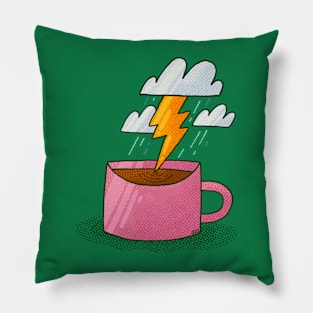 Thunder Coffee Pillow