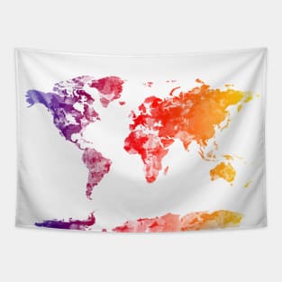 world map Tapestry
