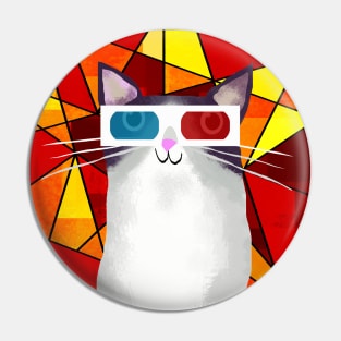 The 3D Cat Pin