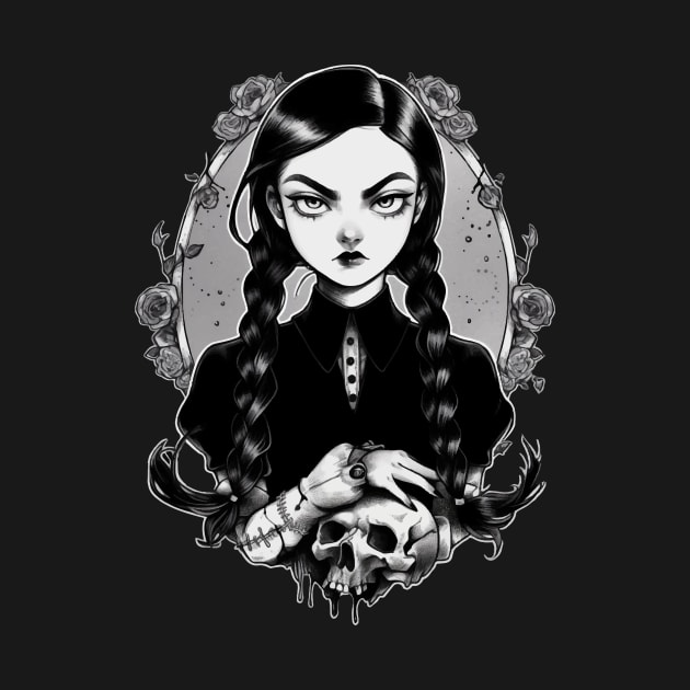 Wednesday Addams by Enyr's little witchy corner