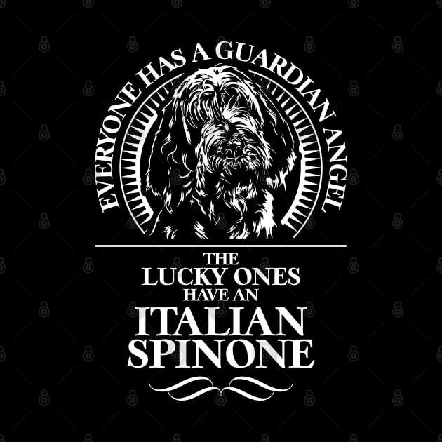 Italian Spinone Guardian Angel dog sayings by wilsigns