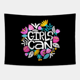 Girls Can Tapestry